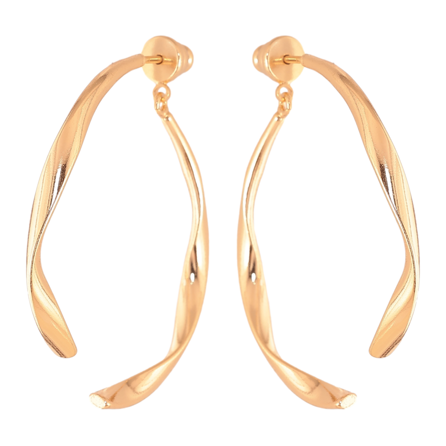 Сережки Xuping колір Позолота 18К джекети "Декоративні" фото №1