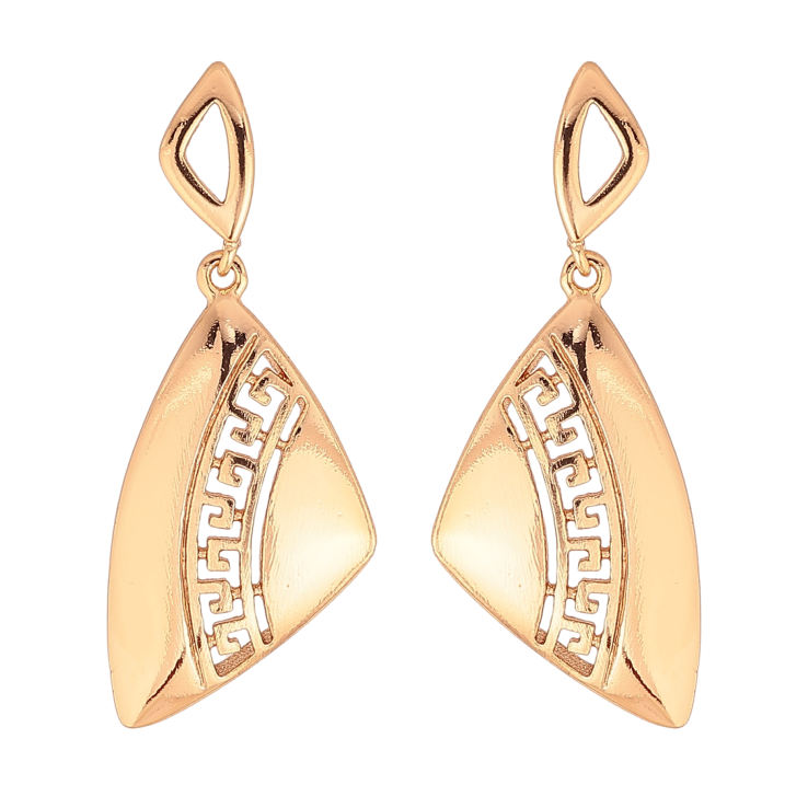 Серьги Xuping цвет Позолота 18К пусеты "Декоративные подвески" фото №22