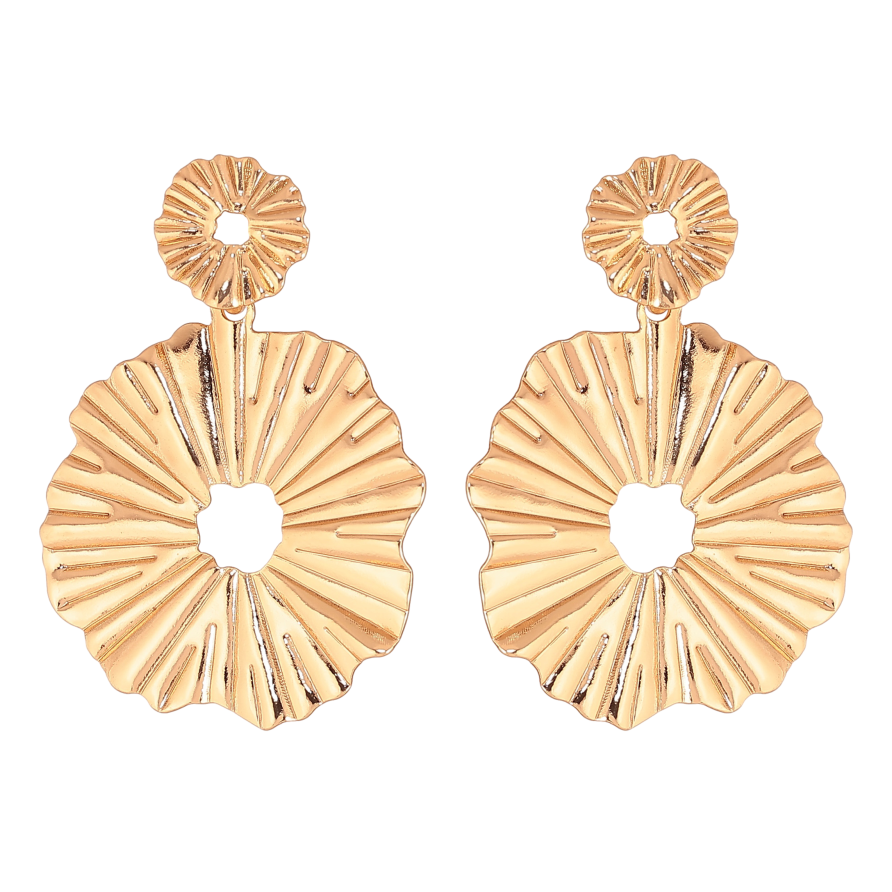 Серьги Xuping цвет Позолота 18К пусеты "Декоративные подвески" фото №1