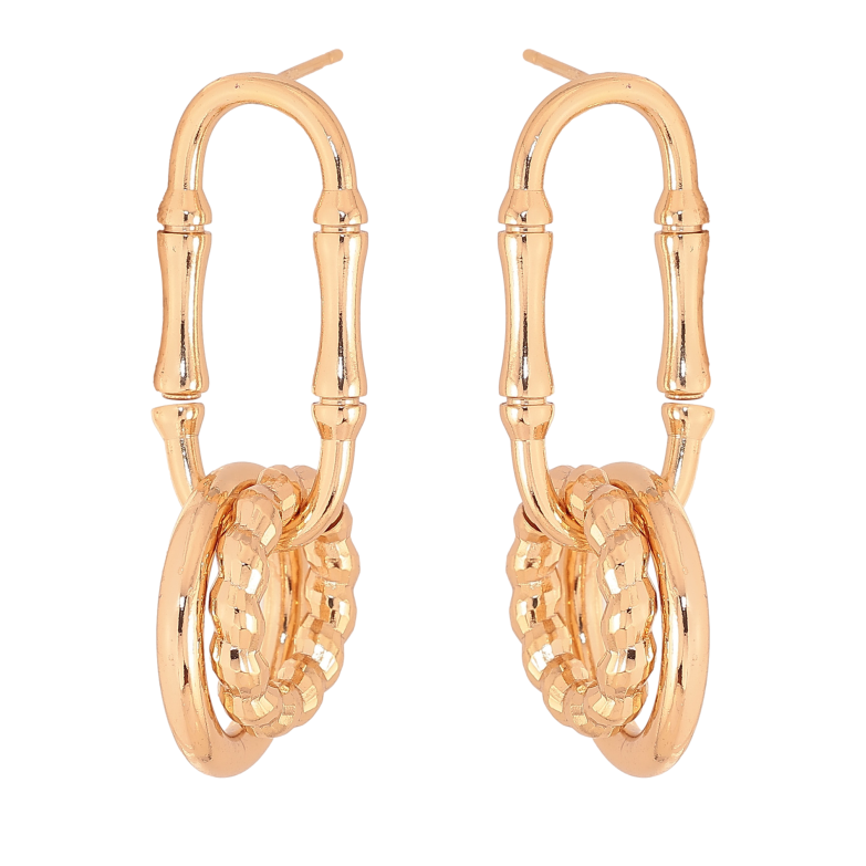 Сережки Xuping колір Позолота 18К пусети "Декоративні підвіски" фото №22