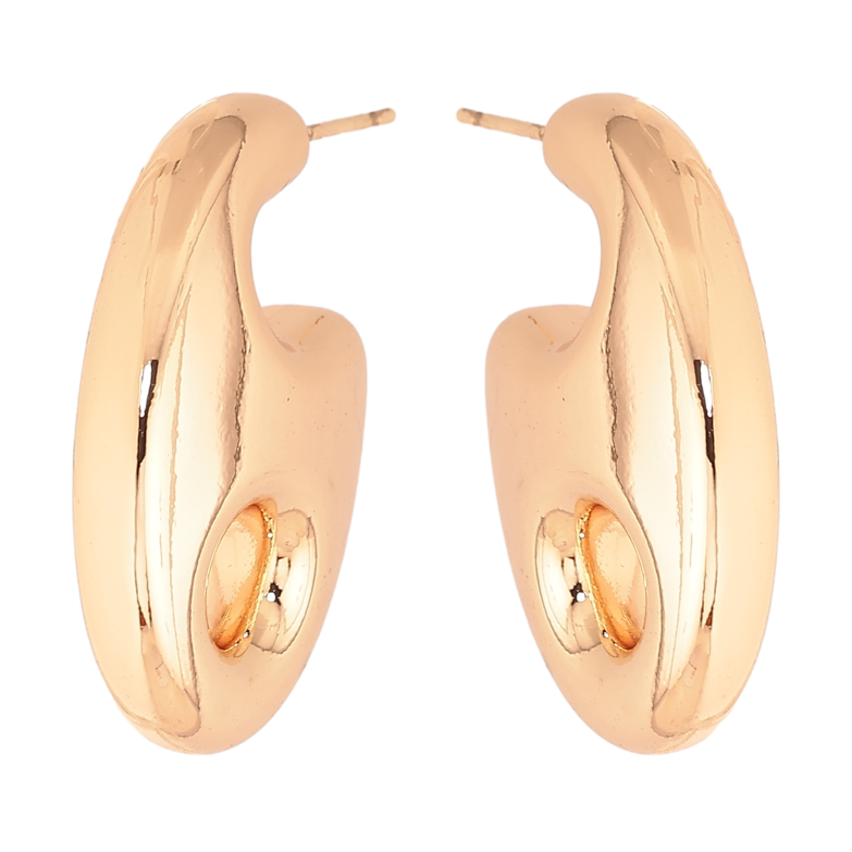 Серьги Xuping цвет Позолота 18К пусеты "Декоративные" фото №1
