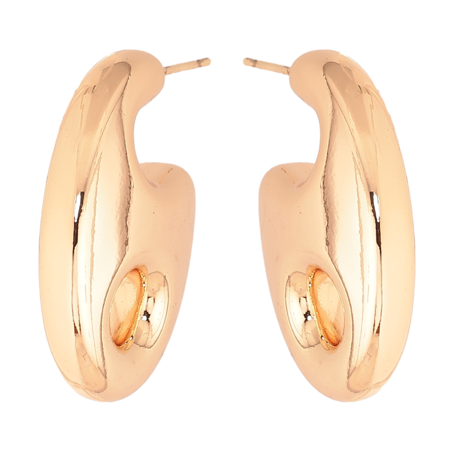 Серьги Xuping цвет Позолота 18К пусеты "Декоративные" фото №1