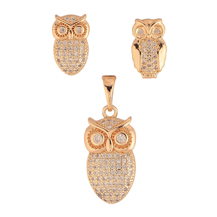 Набір Xuping M&L колір 18K Сережки Кулон "Сови" Уцінка! (Різні сови в пусетах) фото №24 Набір Xuping M&L колір 18K Сережки Кулон "Сови" Уцінка! (Різні сови в пусетах) фото №24