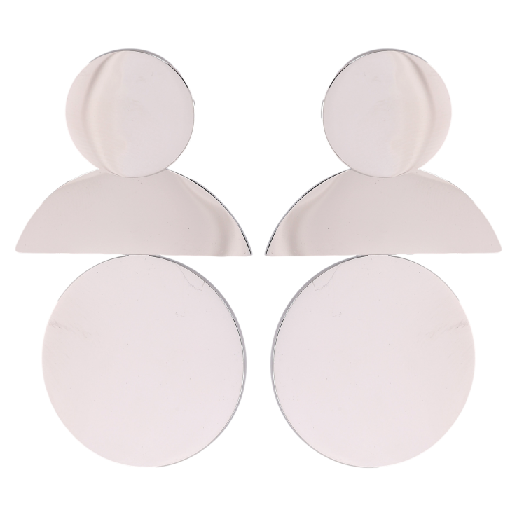 Сережки Нержавіюча сталь пусети "Декоративні підвіски" фото №3