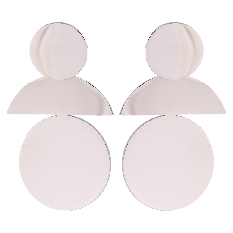 Сережки Нержавіюча сталь пусети "Декоративні підвіски" фото №6