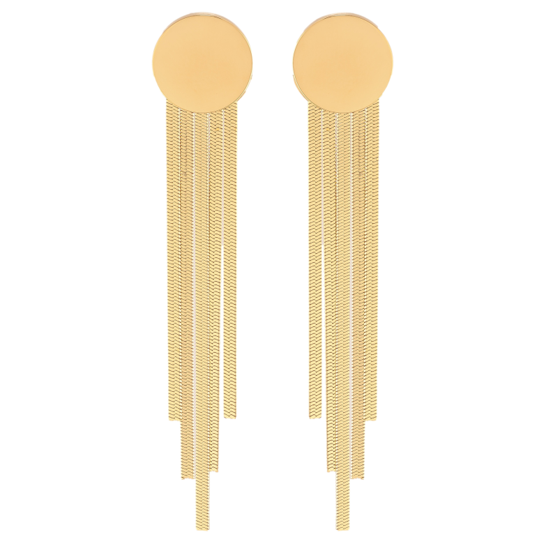 Сережки Нержавіюча сталь пусети "Декоративні підвіски" фото №1