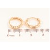 Сережки Xuping M&L колір 18K колечка "Декоративні" фото №2