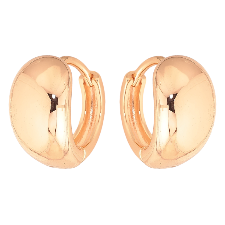 Серьги Xuping M&L цвет 18K колечки "Декоративные" фото №6