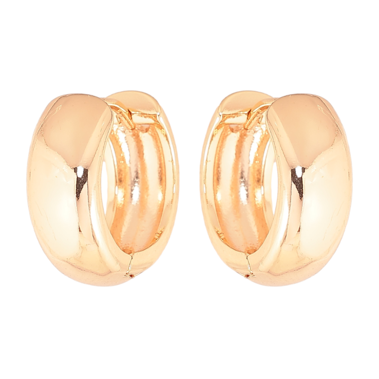 Сережки Xuping M&L колір 18K колечка "Класика, шир. 7мм" ø 17мм фото №12