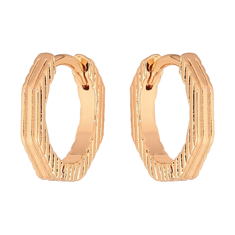 Сережки Xuping M&L колір 18K колечка "Декоративний візерунок" фото №22 Сережки Xuping M&L колір 18K колечка "Декоративний візерунок" фото №22