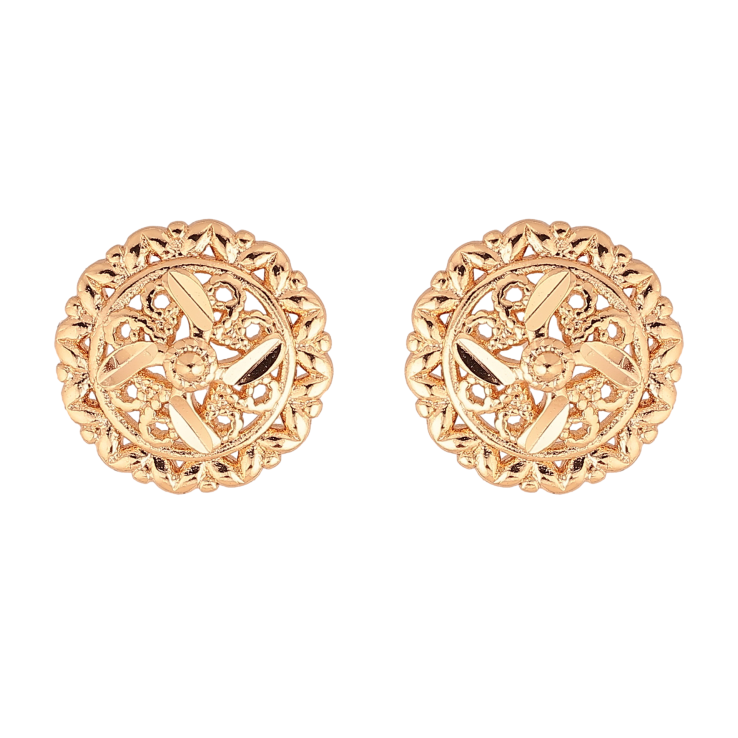 Сережки Xuping M&L колір 18K пусети "Декоративний візерунок" фото №20 Сережки Xuping M&L колір 18K пусети "Декоративний візерунок" фото №20