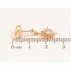 Серьги Xuping M&L цвет 18K пусеты "Подвески с кристаллами" фото №2 Серьги Xuping M&L цвет 18K пусеты "Подвески с кристаллами" фото №2