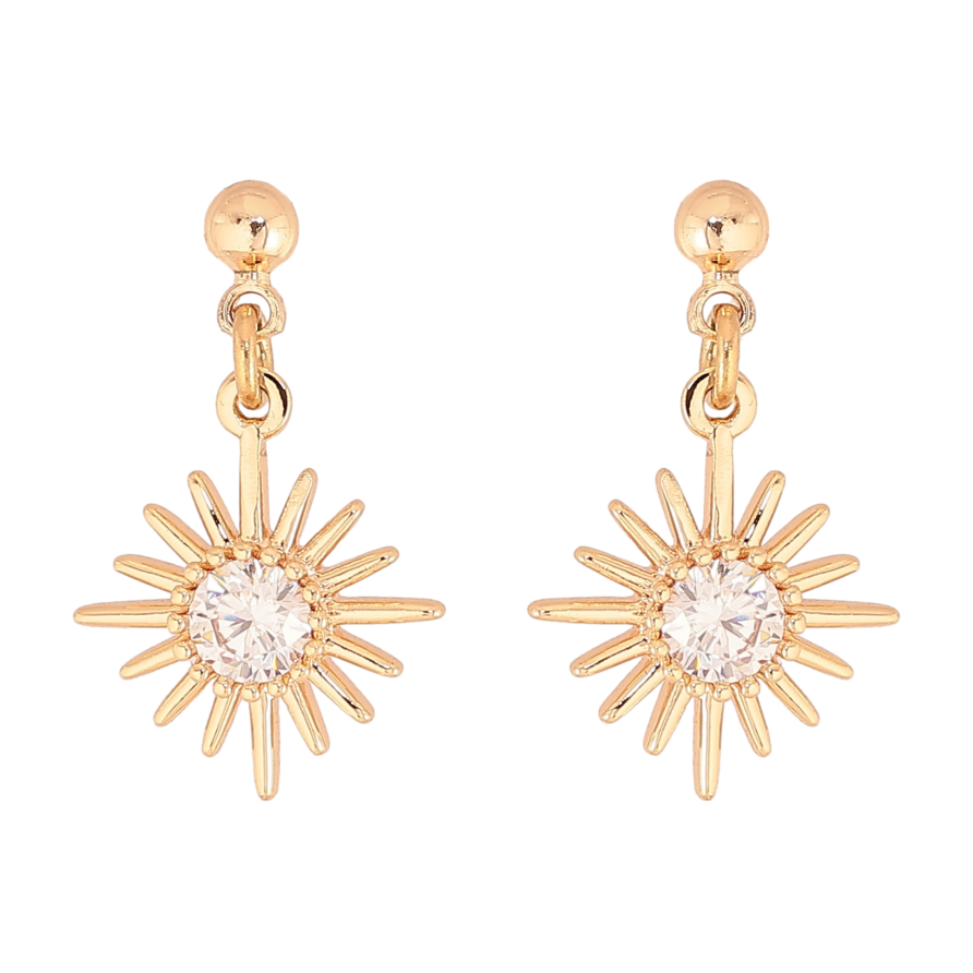 Серьги Xuping M&L цвет 18K пусеты "Подвески с кристаллами" фото №1 Серьги Xuping M&L цвет 18K пусеты "Подвески с кристаллами" фото №1