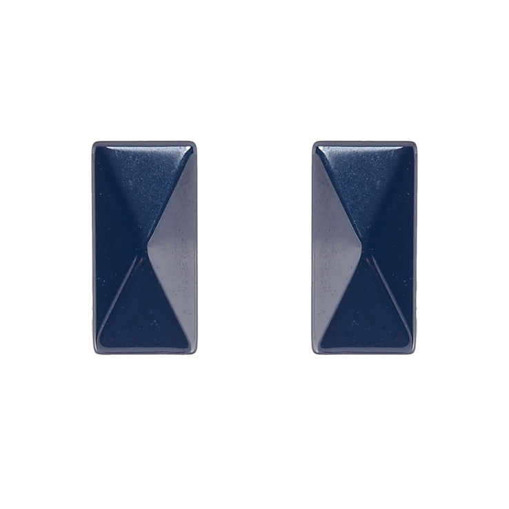 Сережки Xuping TTM Stainless Steel кераміка пусети "Прямокутники" фото №2 Сережки Xuping TTM Stainless Steel кераміка пусети "Прямокутники" фото №2