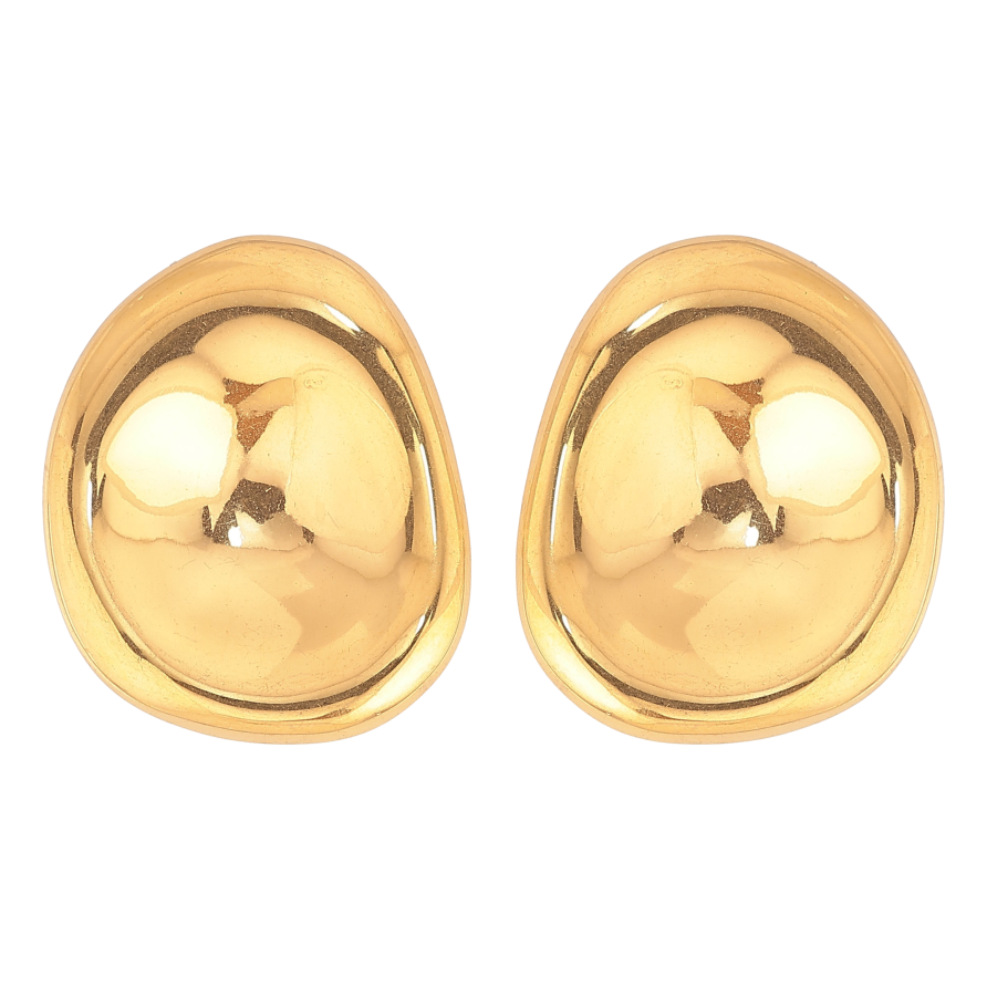 Сережки Xuping TTM Stainless Steel колір 14К пусети "Декоративні" фото №1