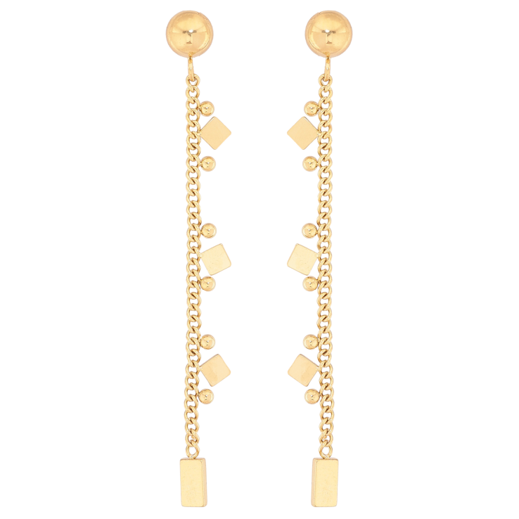 Сережки Xuping TTM Stainless Steel колір 14К пусети "Декоративні підвіски" фото №20 Сережки Xuping TTM Stainless Steel колір 14К пусети "Декоративні підвіски" фото №20