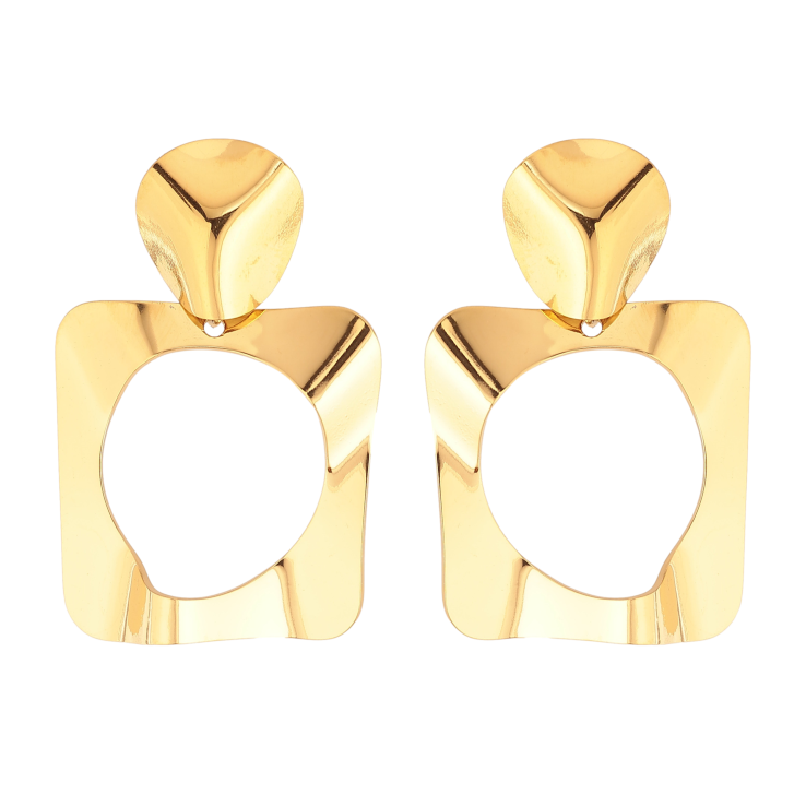 Сережки Xuping TTM Stainless Steel колір 14К пусети "Декоративные подвески" фото №23