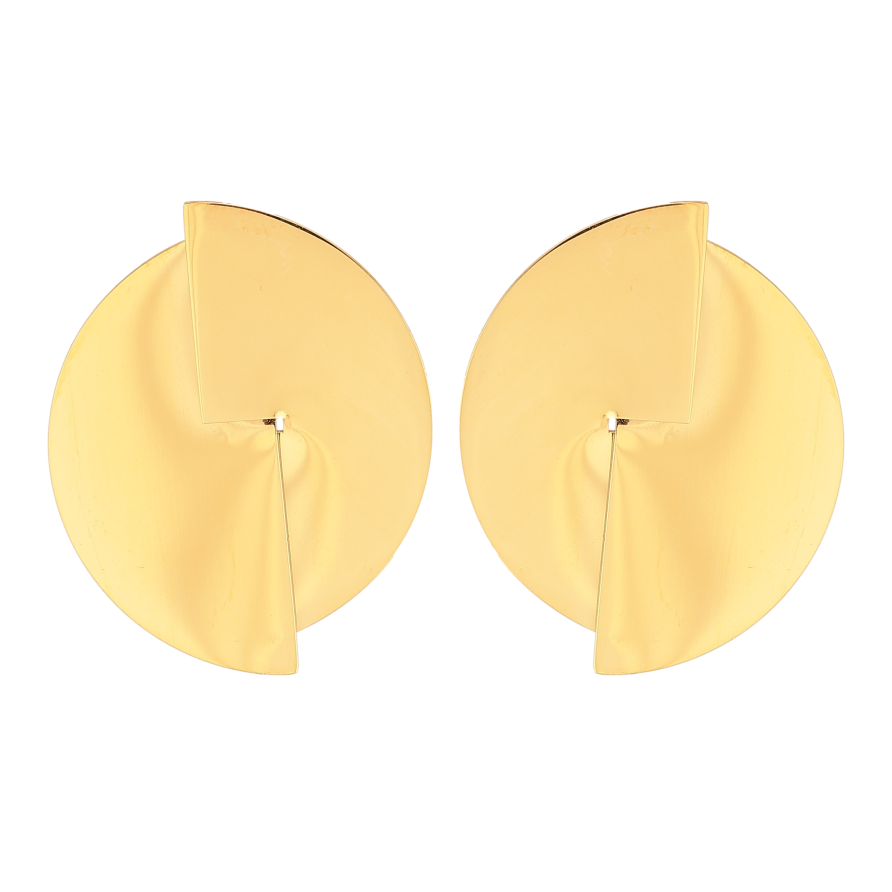 Сережки Xuping TTM Stainless Steel колір 14К пусети "Декоративні" фото №1