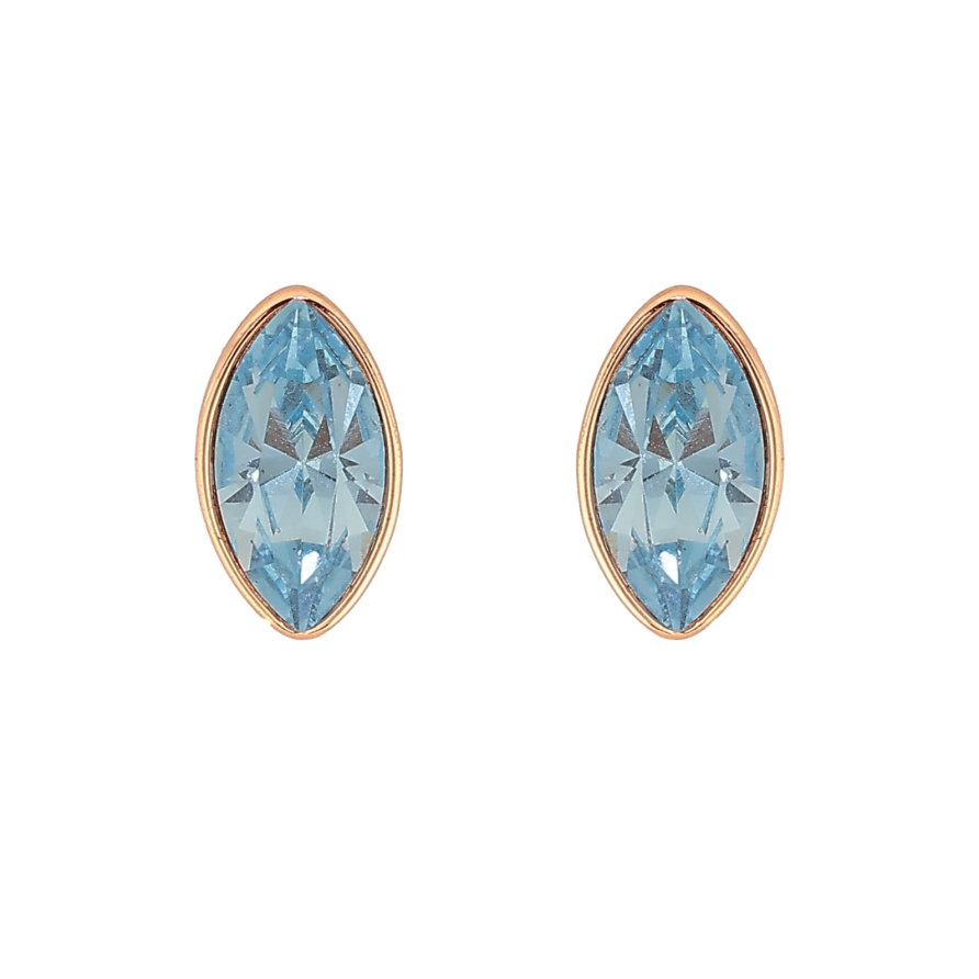 Сережки Xuping колір 18K з кристалами Swarovski пусети "Кристал Aquamarine в ограновуванні Маркіз" фото №1 Сережки Xuping колір 18K з кристалами Swarovski пусети "Кристал Aquamarine в ограновуванні Маркіз" фото №1