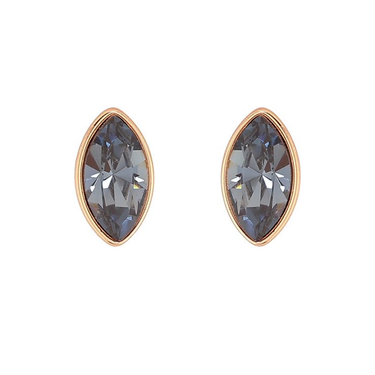 Сережки Xuping колір 18K з кристалами Swarovski пусети "Кристал Montana в ограновуванні Маркіз" фото №22