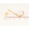 Сережки Xuping колір 18K з кристалами Swarovski пусети "Кристали Clear" фото №4