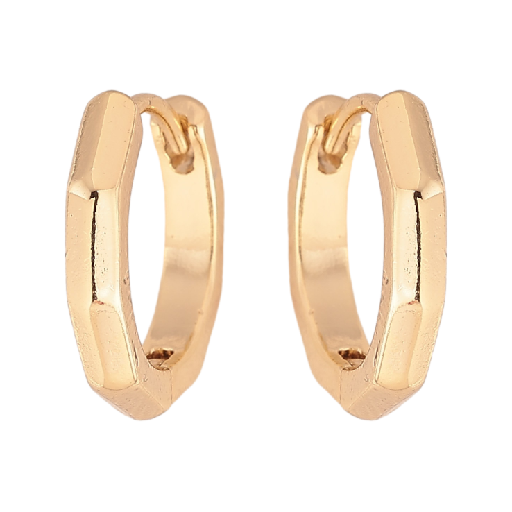 Сережки Xuping колір Позолота 14K колечка "Декоративні" фото №6 Сережки Xuping колір Позолота 14K колечка "Декоративні" фото №6