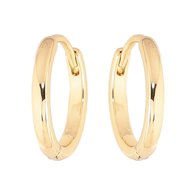 Сережки Xuping колір Позолота 14K колечка "Класика, шир. 2мм" ø 16мм фото №1 Сережки Xuping колір Позолота 14K колечка "Класика, шир. 2мм" ø 16мм фото №1