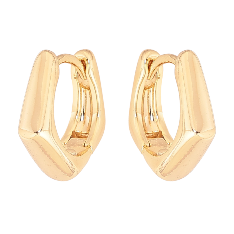 Сережки Xuping колір Позолота 14K колечка "Декоративні" фото №1