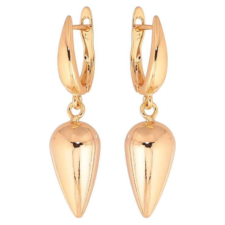 Серьги Xuping цвет Позолота 18К английский замок "Декоративные подвески" фото №13