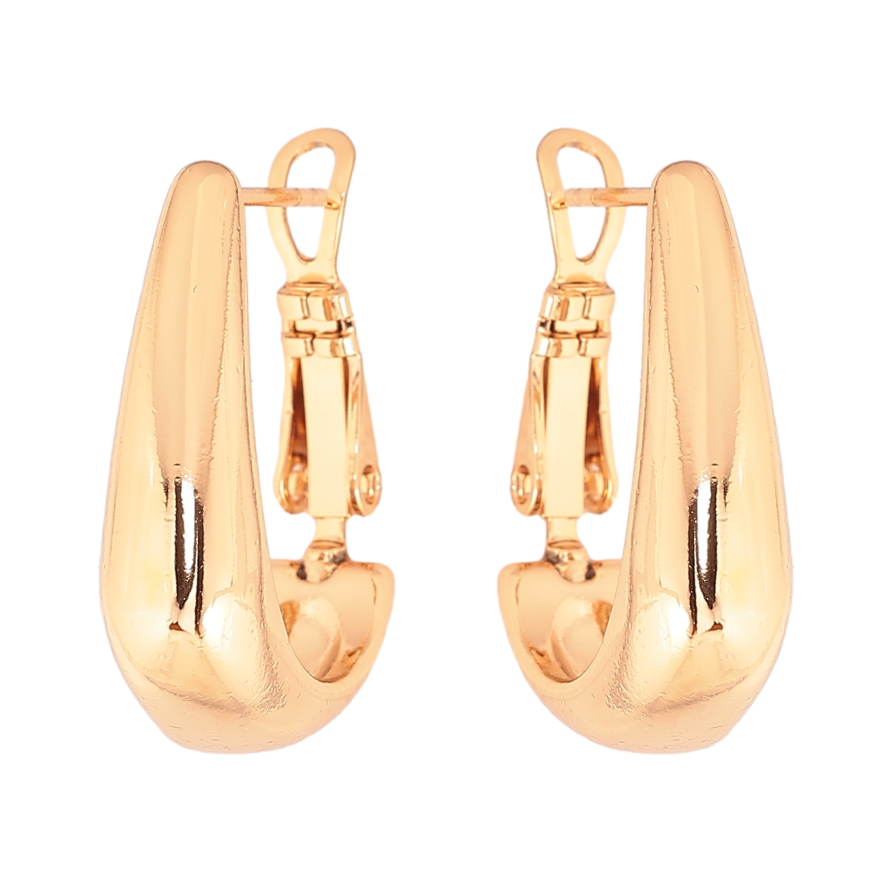 Сережки Xuping колір позолота 18K італійський замок декоративні фото №1 Сережки Xuping колір позолота 18K італійський замок декоративні фото №1