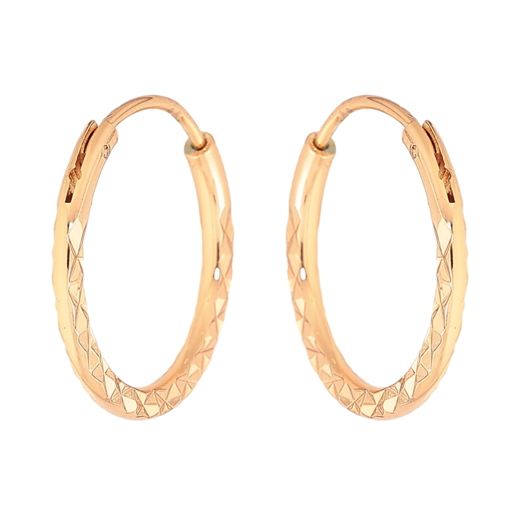 Серьги Xuping цвет Позолота 18K кольца (конго) "Декоративный узор" ø 2см фото №22 Серьги Xuping цвет Позолота 18K кольца (конго) "Декоративный узор" ø 2см фото №22