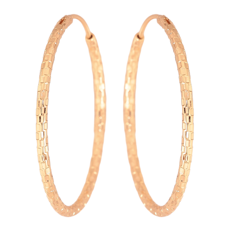 Серьги Xuping цвет Позолота 18K кольца (конго) "Декоративный узор" ø 3.8см фото №1 Серьги Xuping цвет Позолота 18K кольца (конго) "Декоративный узор" ø 3.8см фото №1