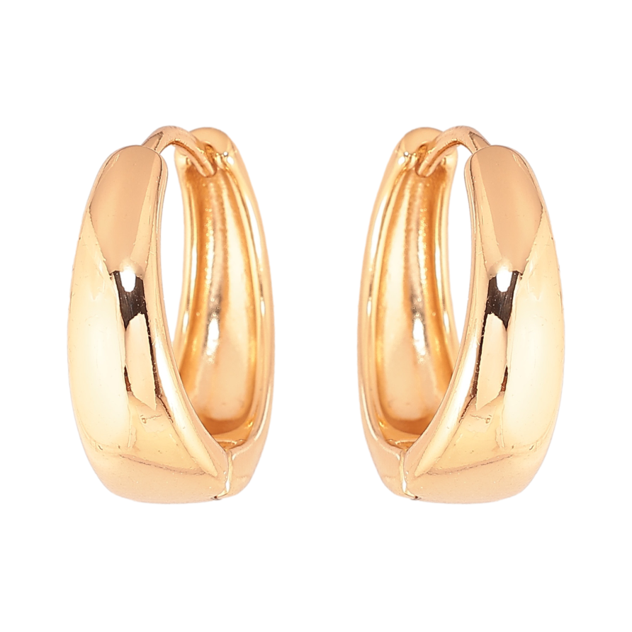 Сережки Xuping колір Позолота 18К колечка "Класика" ø 20мм фото №1 Сережки Xuping колір Позолота 18К колечка "Класика" ø 20мм фото №1