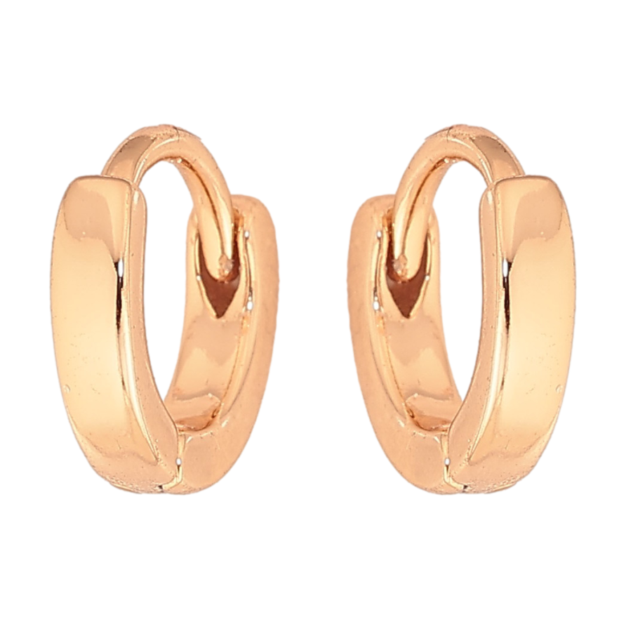 Сережки Xuping колір Позолота 18К колечка "Класика, шир. 2мм" ø 10мм фото №1 Сережки Xuping колір Позолота 18К колечка "Класика, шир. 2мм" ø 10мм фото №1