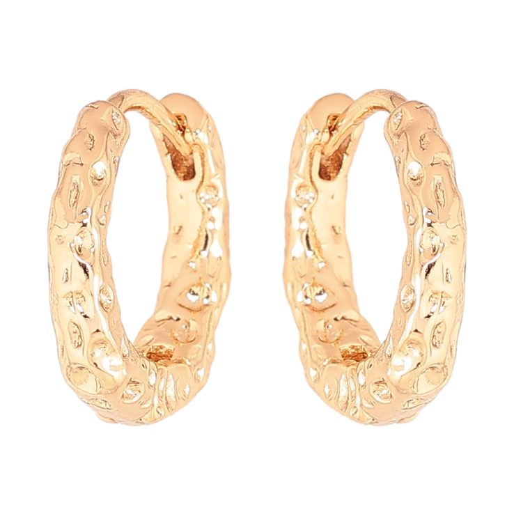 Серьги Xuping цвет Позолота 18К колечки "Декоративный узор" фото №23