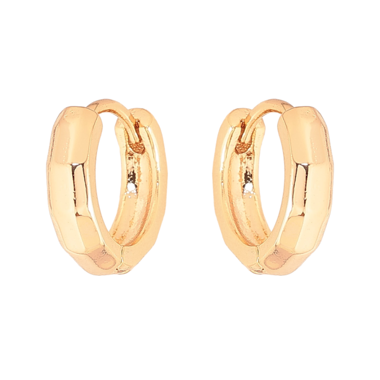 Сережки Xuping колір Позолота 18К колечка "Декоративний візерунок" фото №1 Сережки Xuping колір Позолота 18К колечка "Декоративний візерунок" фото №1