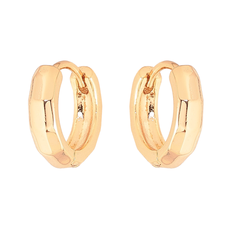 Сережки Xuping колір Позолота 18К колечка "Декоративний візерунок" фото №1 Сережки Xuping колір Позолота 18К колечка "Декоративний візерунок" фото №1