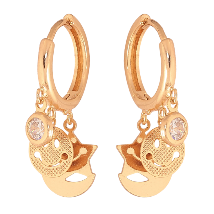 Сережки Xuping колір Позолота 18К підвіски на колечках "Декоративні підвіски" фото №17 Сережки Xuping колір Позолота 18К підвіски на колечках "Декоративні підвіски" фото №17