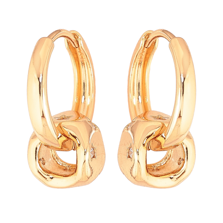 Сережки Xuping колір Позолота 18К підвіски на колечках "Декоративні" 2 в 1 фото №12 Сережки Xuping колір Позолота 18К підвіски на колечках "Декоративні" 2 в 1 фото №12