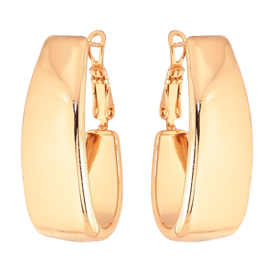 Сережки Xuping колір Позолота 18К італійський замок "Декоративні" фото №1 Сережки Xuping колір Позолота 18К італійський замок "Декоративні" фото №1