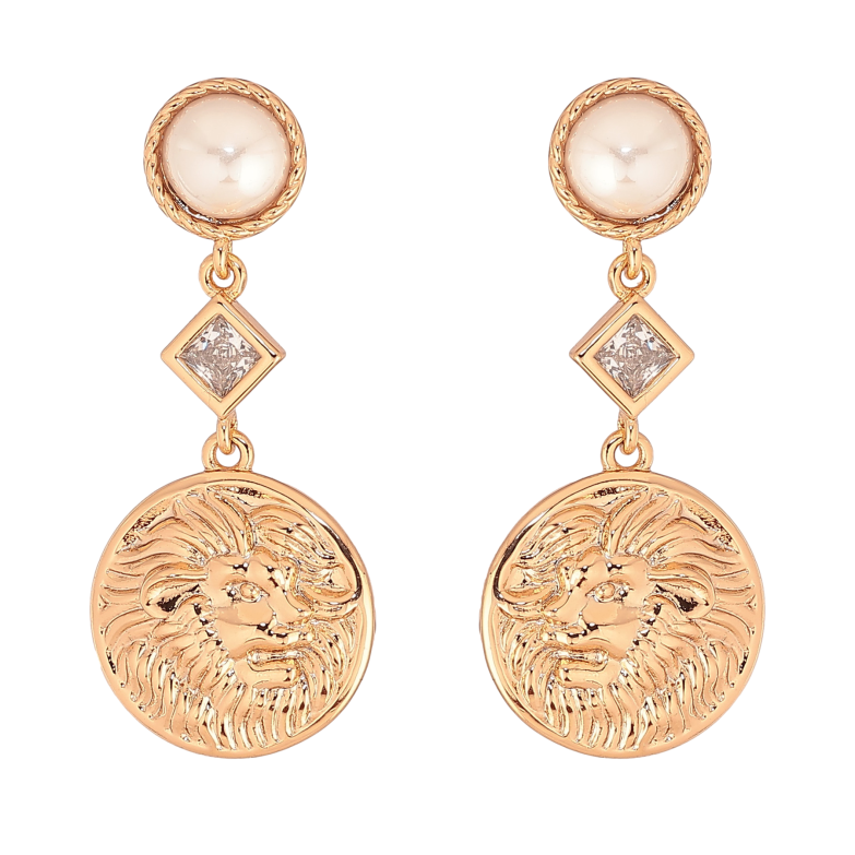 Серьги Xuping цвет Позолота 18К пусеты "Декоративные подвески" фото №1