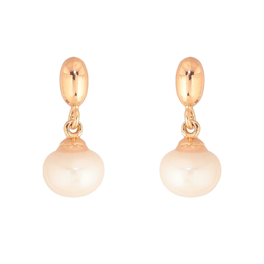 Серьги Xuping цвет Позолота 18К пусеты "Жемчужные подвески" фото №1 Серьги Xuping цвет Позолота 18К пусеты "Жемчужные подвески" фото №1