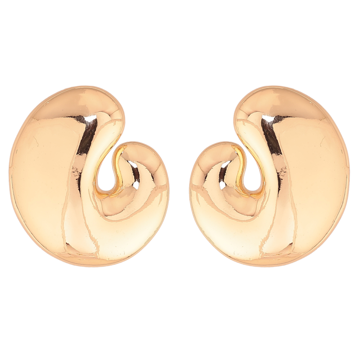 Серьги Xuping цвет Позолота 18К пусеты "Декоративные" фото №20