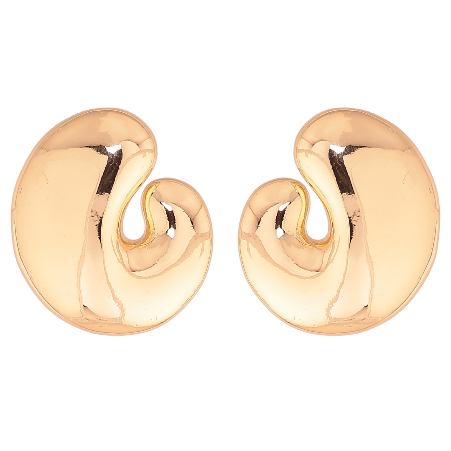 Серьги Xuping цвет Позолота 18К пусеты "Декоративные" фото №1