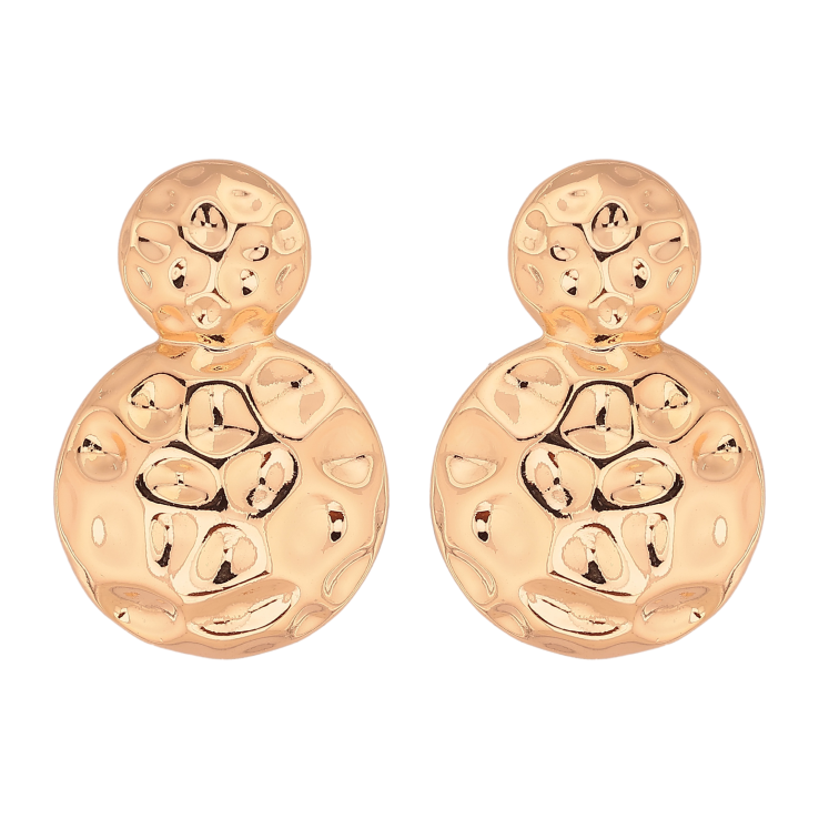 Серьги Xuping цвет Позолота 18К пусеты "Декоративный узор" фото №14