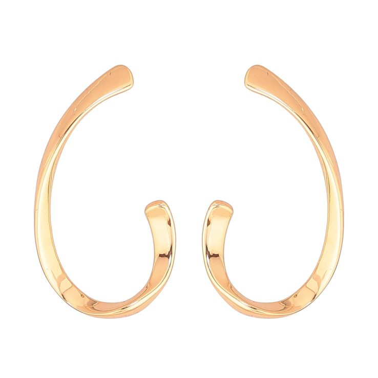 Серьги Xuping цвет Позолота 18К пусеты "Декоративные" фото №14