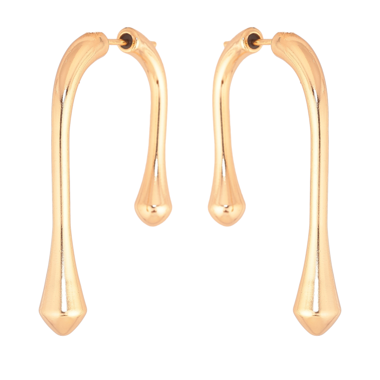 Сережки Xuping колір Позолота 18К джекети "Декоративні" фото №18