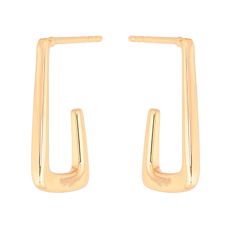 Серьги Xuping цвет Позолота 18К пусеты "Декоративные" фото №2