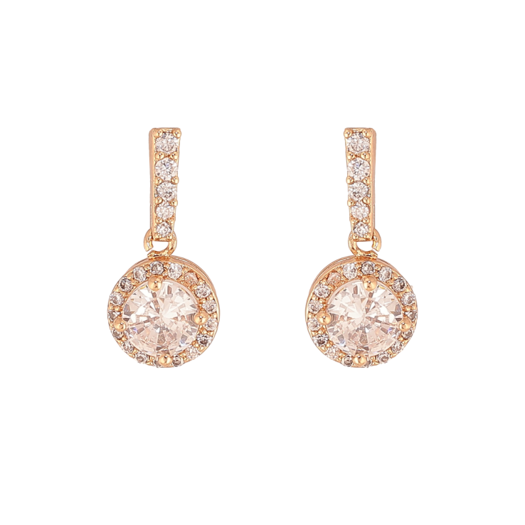 Серьги Xuping цвет Позолота 18К пусеты "Кристальные подвески" фото №18 Серьги Xuping цвет Позолота 18К пусеты "Кристальные подвески" фото №18