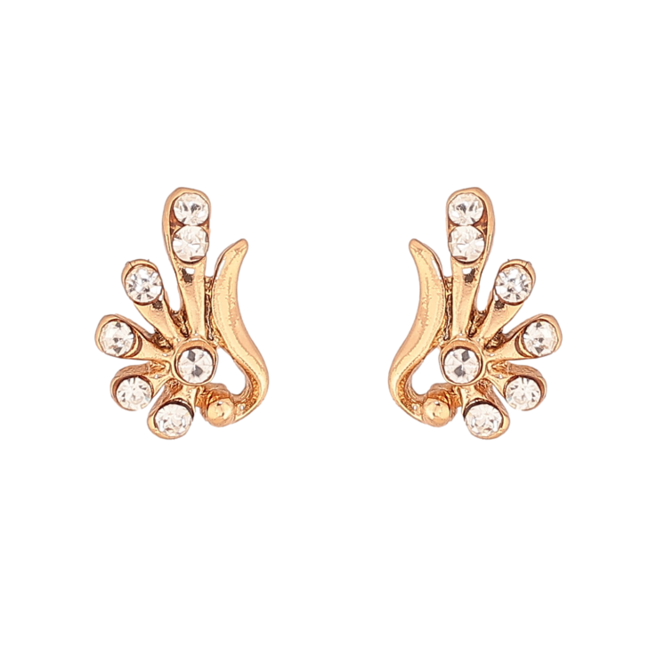 Серьги Xuping цвет Позолота 18К пусеты "Узор с кристаллами" фото №25 Серьги Xuping цвет Позолота 18К пусеты "Узор с кристаллами" фото №25